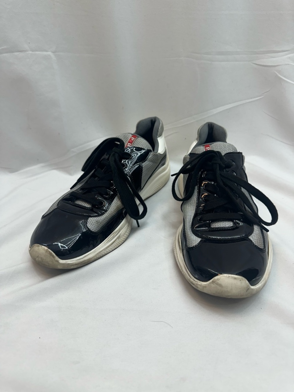 Prada Black and Gray America’s cup Men’s Sneakers 9